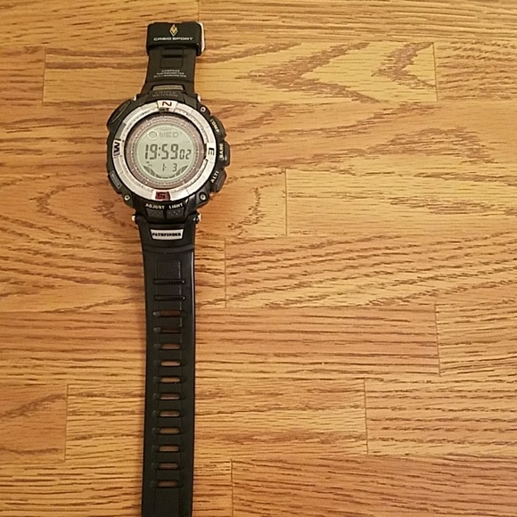 casio pathfinder watch band paw1500